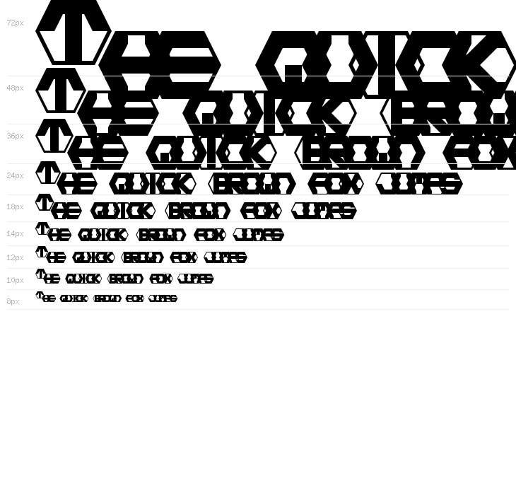 Hexotic LDR Regular Waterfall