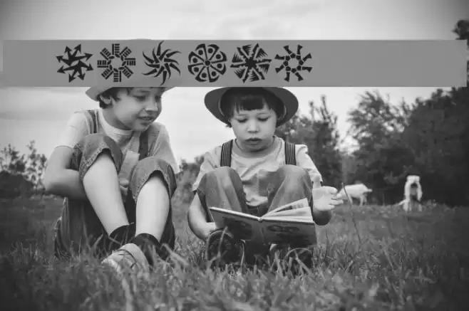 HexstarDEMO Font examples