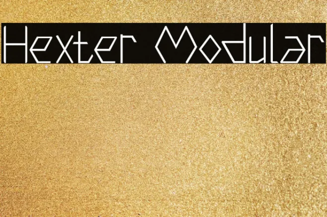 Hexter Modular Example 1