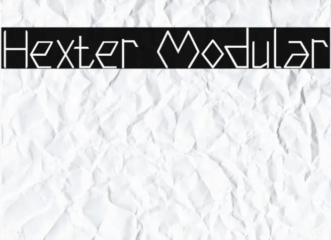 Hexter Modular Example 3