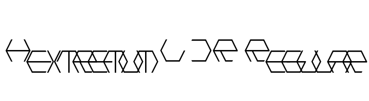 Hextremum LDR Regular  नि: शुल्क फ़ॉन्ट्स डाउनलोड