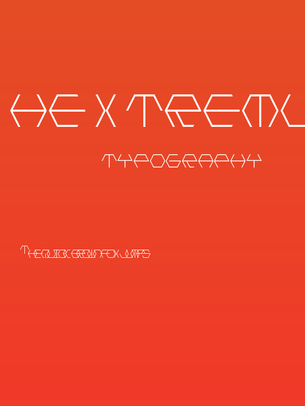 Hextremum LDR Regular Poster