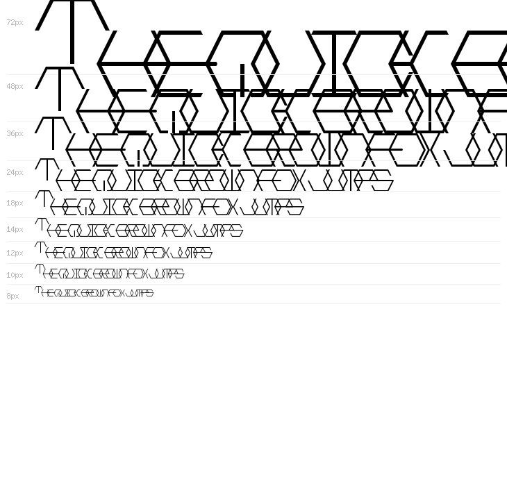 Hextremum LDR Regular Waterfall