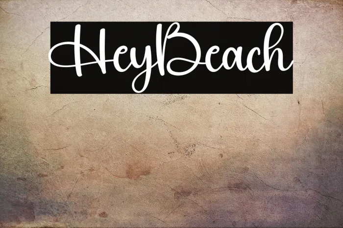 Hey Beach Example 1