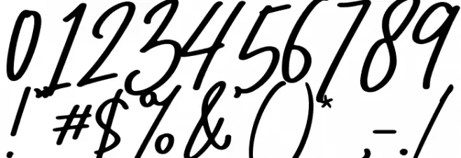 Hey Brothers Font OTHER CHARS