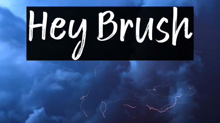 Hey Brush Example 2