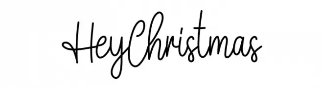 Hey Christmas تنزيل الخطوط