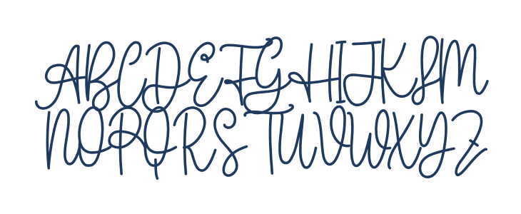 Hey Christmas Uppercase