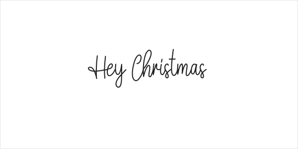 Hey Christmas Logo