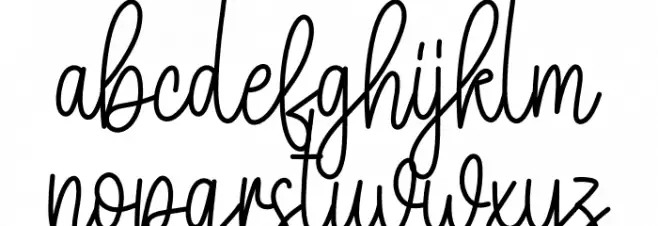 Hey Christmas خط أحرف صغيرة