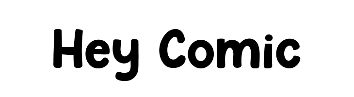 Hey Comic Font
