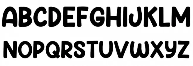 Hey Comic Schriftart Groß