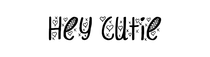 Hey Cutie Font