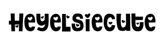 Hey Elsie Cute  Free Fonts Download