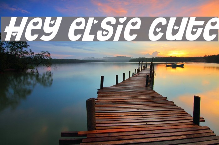 Hey Elsie Cute Example 1