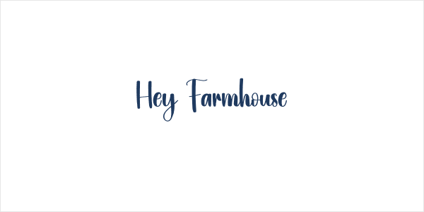 Hey Farmhouse Logo