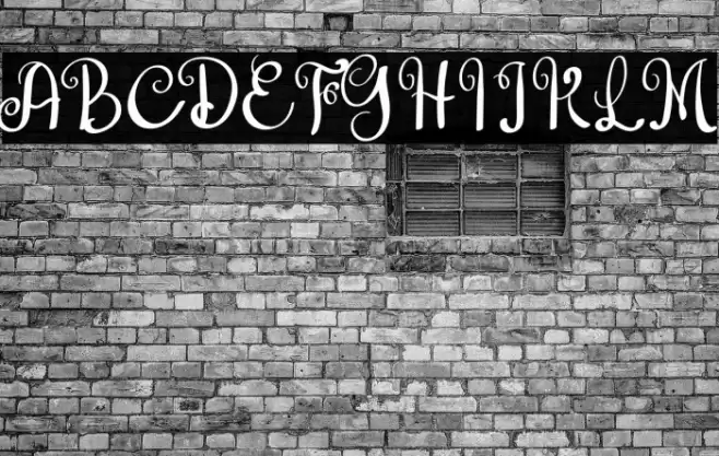 Hey Father Font examples