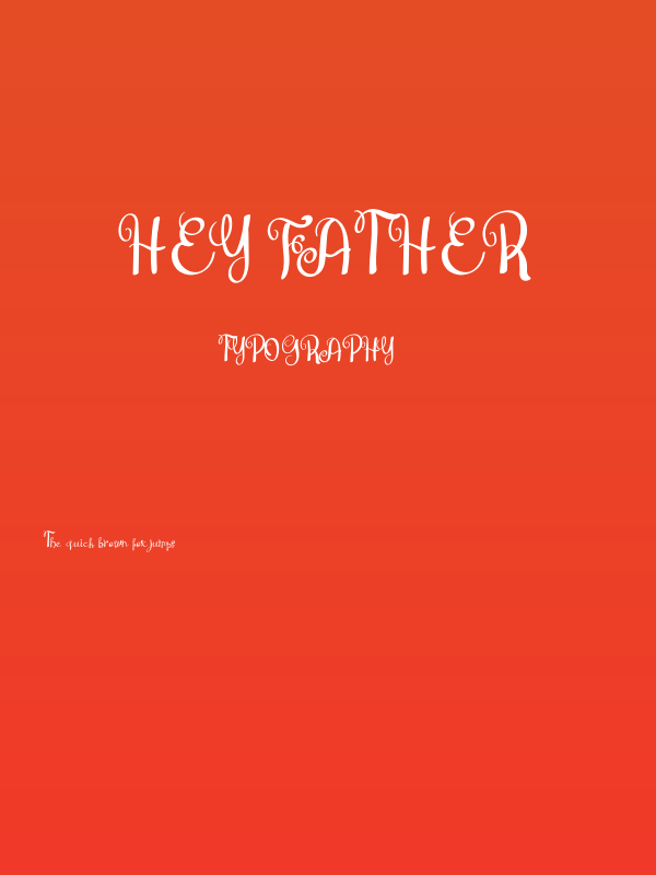 Hey Father Poster