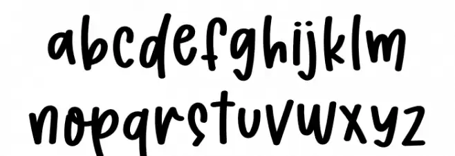 Hey Felix Font LOWERCASE