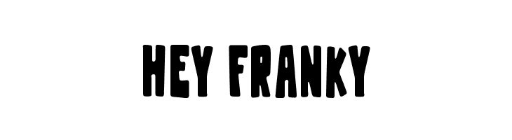 Hey Franky  Free Fonts Download