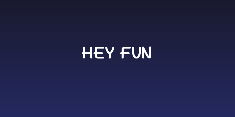Hey Fun Social Header