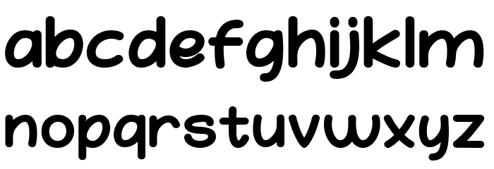 Hey Fun Font Litere mici