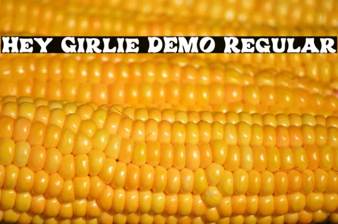 Hey Girlie DEMO Regular Example 2