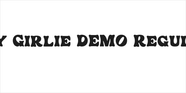 Hey Girlie DEMO Regular Logo