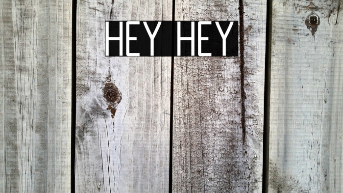 Hey Hey Example 1