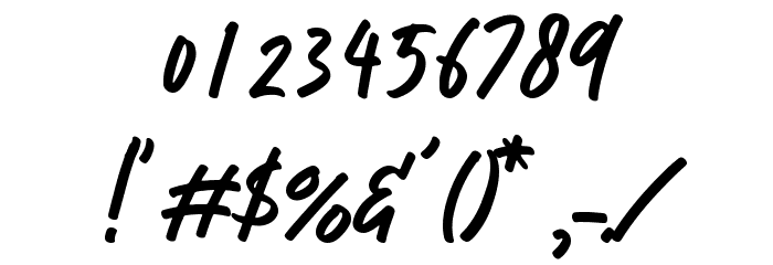 Hey Jelitta Demo Font Alte caractere