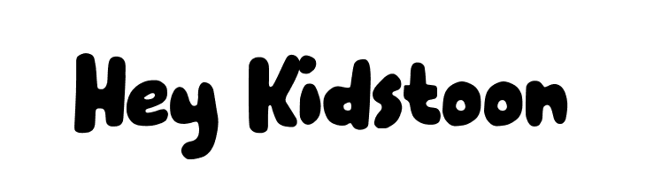 Hey Kidstoon  Descarca Fonturi Gratis
