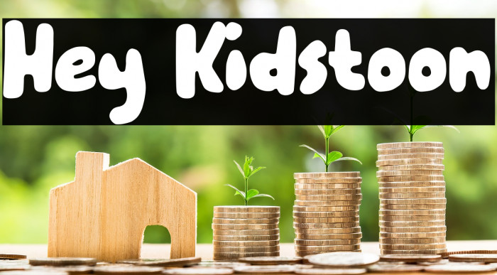 Hey Kidstoon Caratteri examples