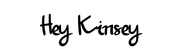 Hey Kinsey  नि: शुल्क फ़ॉन्ट्स डाउनलोड