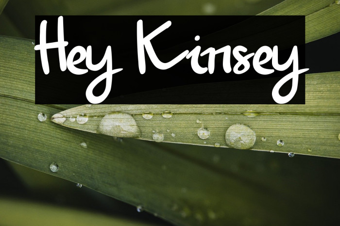 Hey Kinsey Example 1