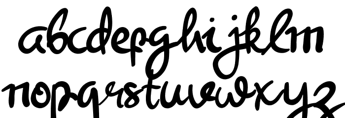 Hey Kinsey Font LOWERCASE