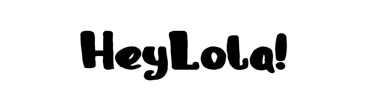Hey Lola!  font caratteri gratis