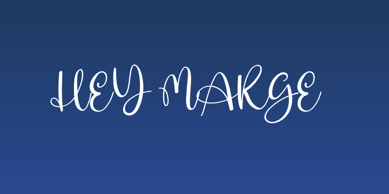 Hey Marge Social Header