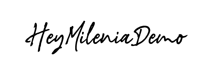 Hey Milenia Demo 