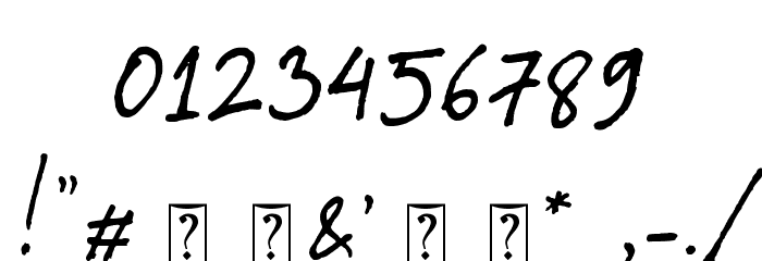 Hey Milenia Demo Font OTHER CHARS