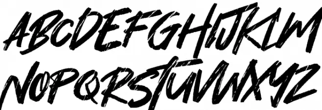 Hey November Schriftart Groß
