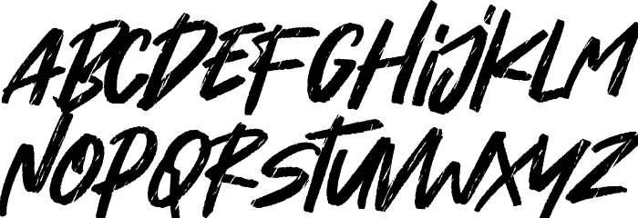 Hey November Font LOWERCASE