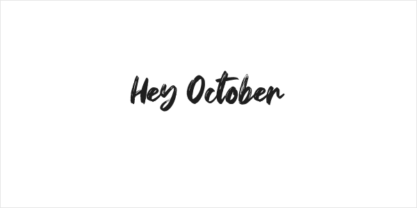 Hey October Logo