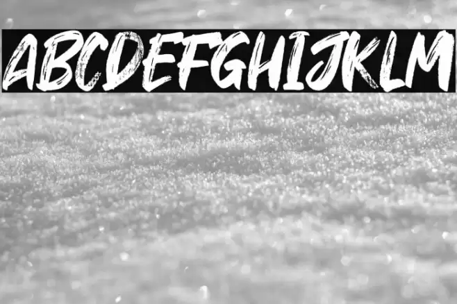 Hey October Font examples