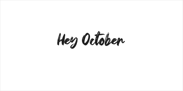 Hey October Logo