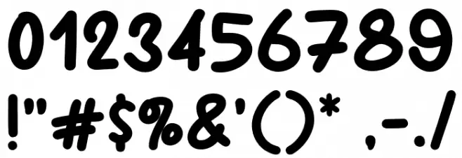 Hey Patrick Caratteri ALTRI CARATTERI