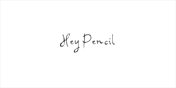 Hey Pencil Logo