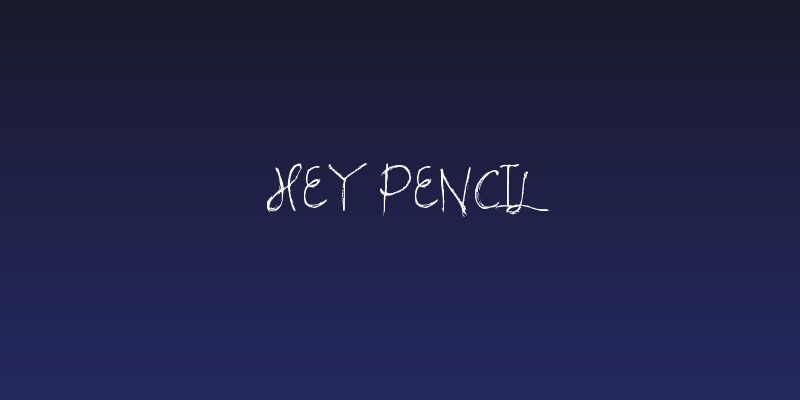 Hey Pencil Social Header