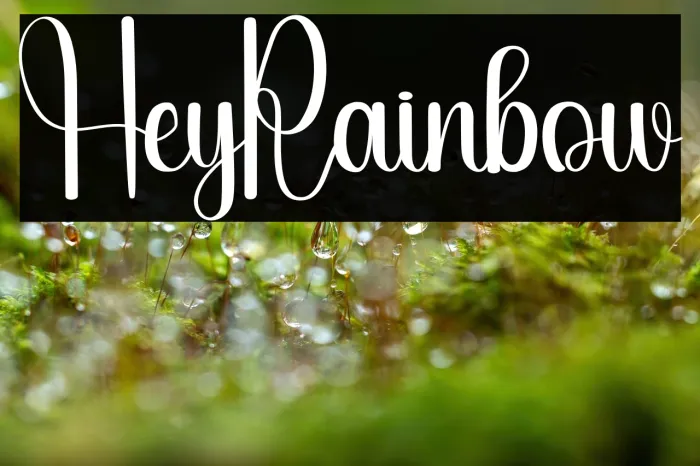 Hey Rainbow Example 2