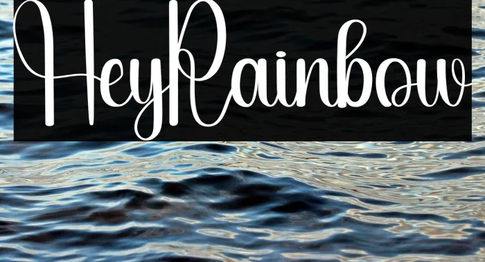 Hey Rainbow Example 3