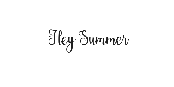 Hey Summer Logo